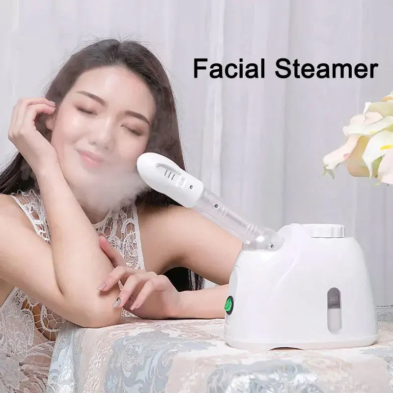 Facial Steamer Home Spa Skin Care Whitening Warm Mist Humidifier for Face Deep Cleaning Sprayer Beauty Skin Care Device