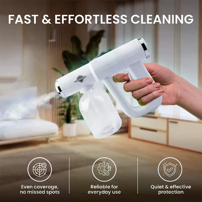 The Original Disinfectant Fogger Machine - Professional Sanitizer Sprayer - ULV Atomizer & Nano Steam Gun