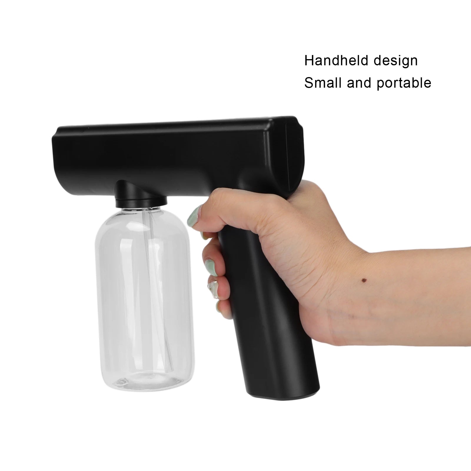 300ML Nano Blue Light Sprayer Barber Wireless Aftershave Steam Electric Spray Disinfection Gun For Garden Atomizer Tools