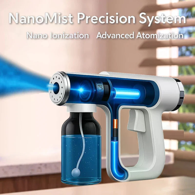 The Original Disinfectant Fogger Machine - Professional Sanitizer Sprayer - ULV Atomizer & Nano Steam Gun